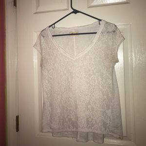 Hollister floral shirt sleeve shirt